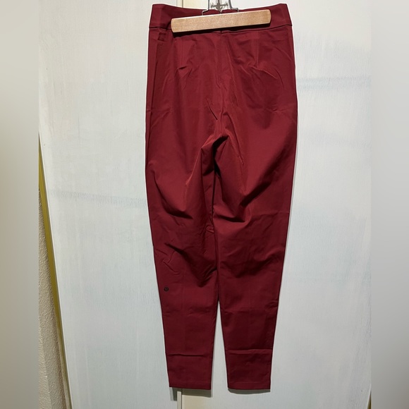 NWOT - Lululemon Lab Nai Trouser Pants Zesty Auburn Red - 4 - Picture 6 of 6